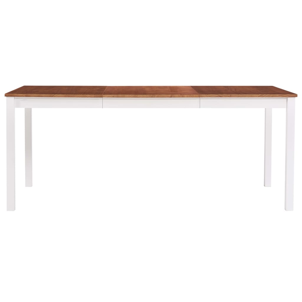 Modern Wooden Large 6 Person Pinewood Dining Table Wood Dinner Tables