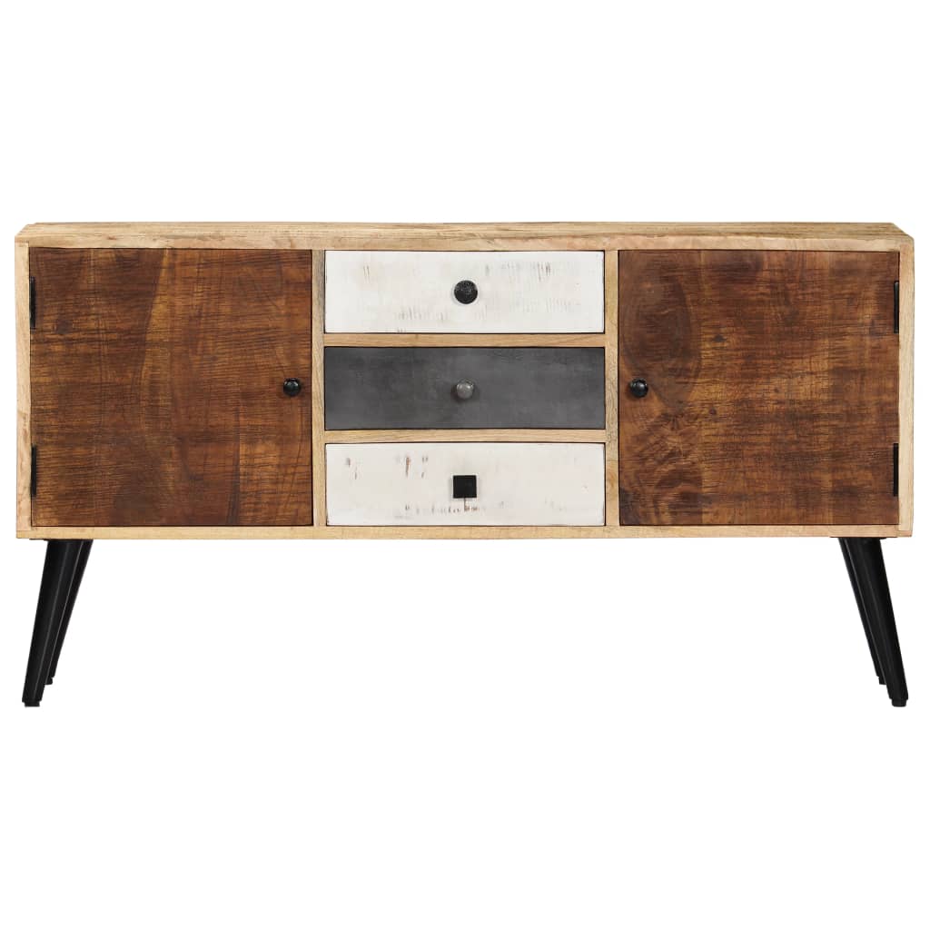 Sideboard 118x30x62 cm Solid Mango Wood