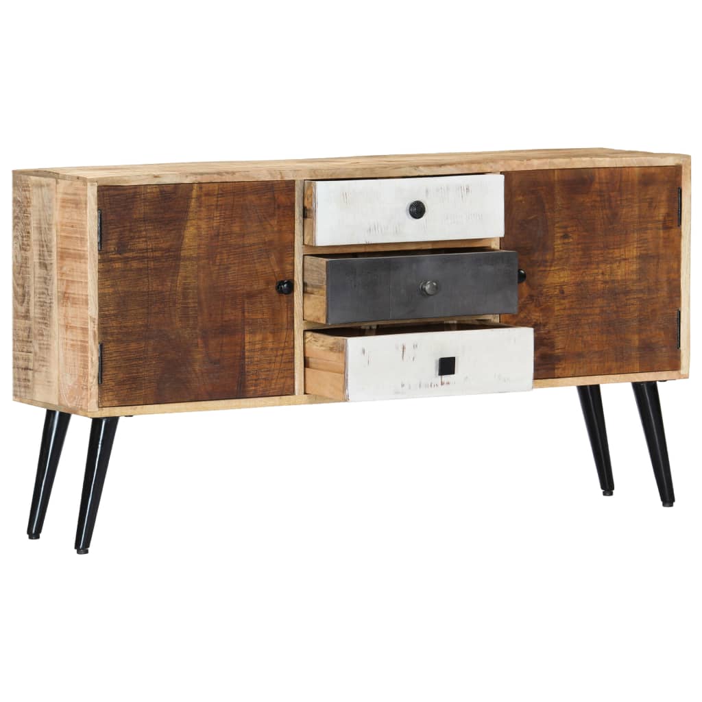 Sideboard 118x30x62 cm Solid Mango Wood