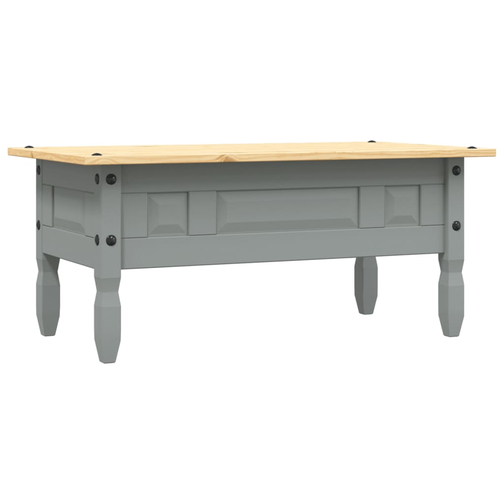TEST - Rustic Wooden Coffee Table With Storage Drawer