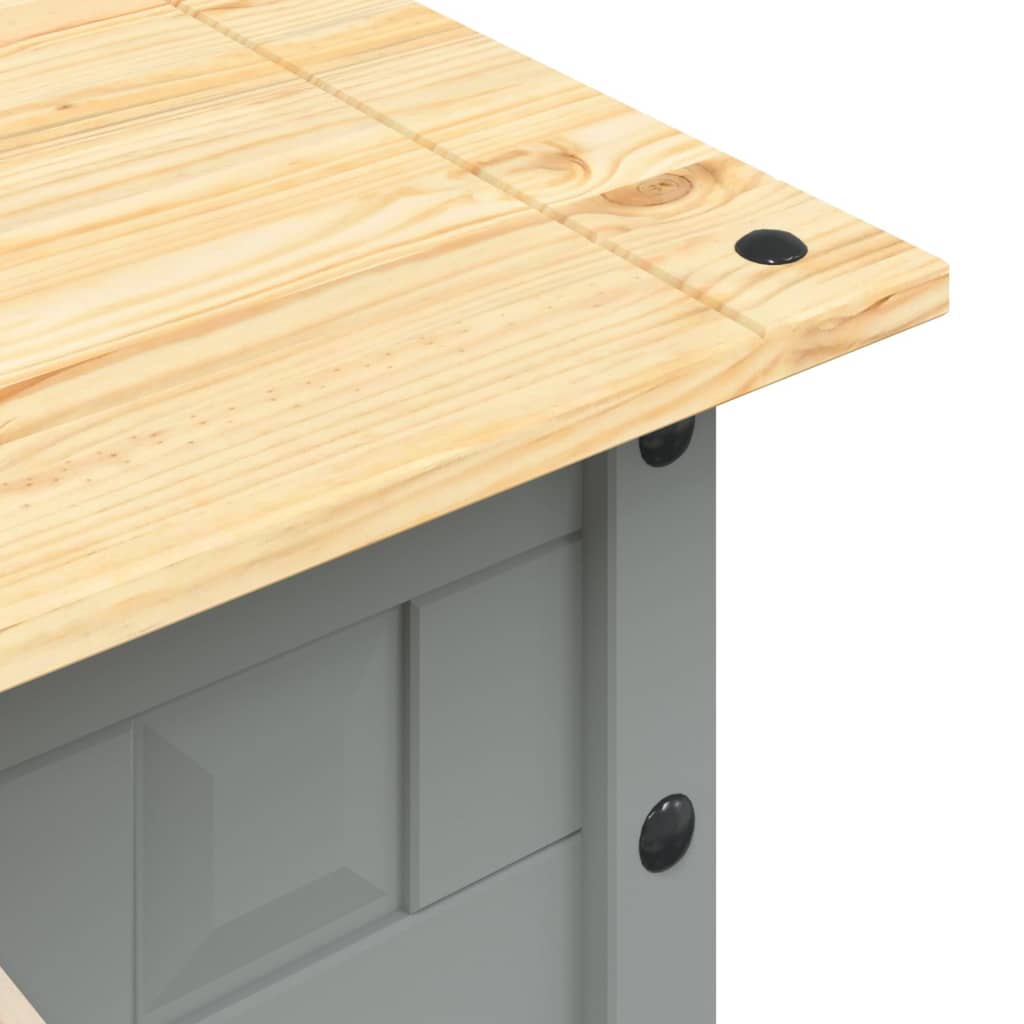 TEST - Rustic Wooden Coffee Table With Storage Drawer