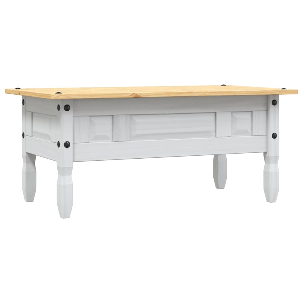 TEST - Rustic Wooden Coffee Table With Storage Drawer