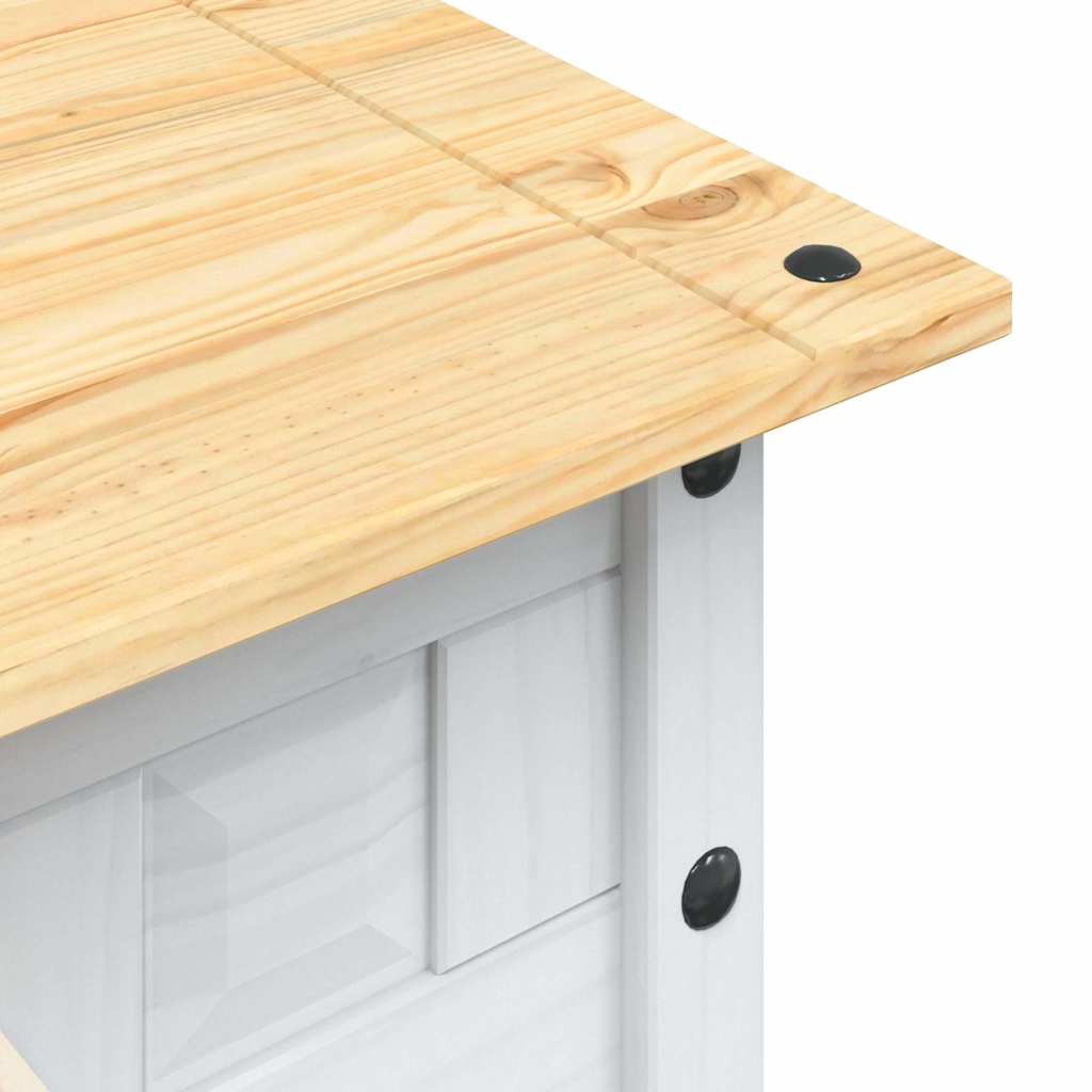 TEST - Rustic Wooden Coffee Table With Storage Drawer