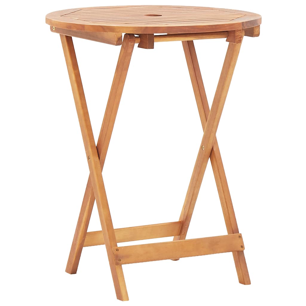 Outdoor Patio Wooden Folding Garden Dining Table Acacia Wood Tables Brown