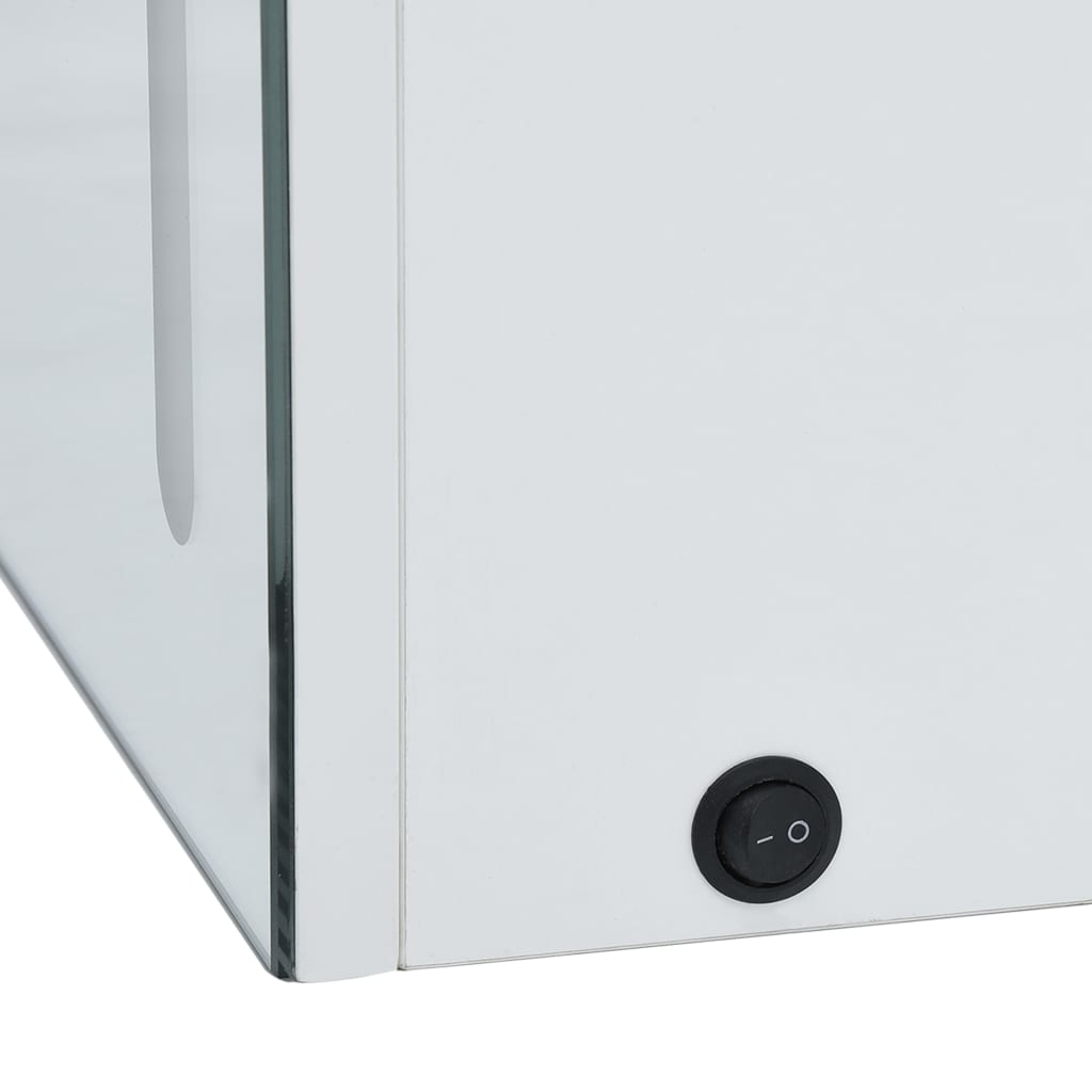 LED Bathroom Mirror Cabinet 88x13x62 cm