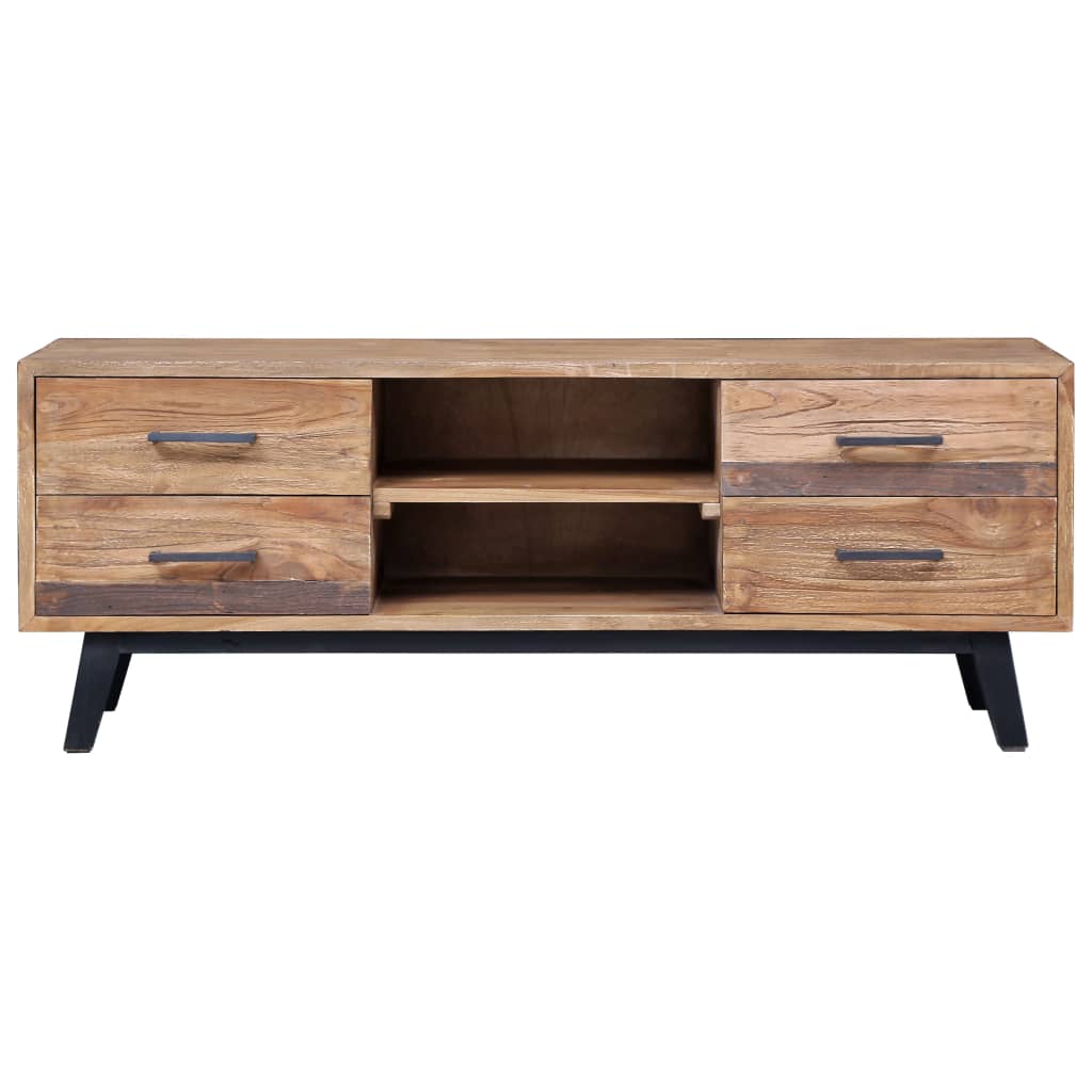 TV Cabinet 120x30x45 cm Solid Teak