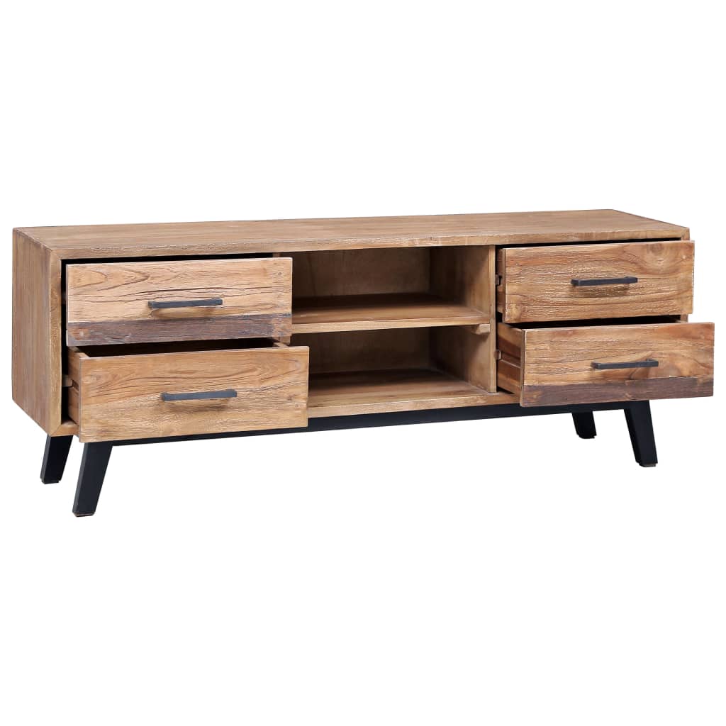 TV Cabinet 120x30x45 cm Solid Teak
