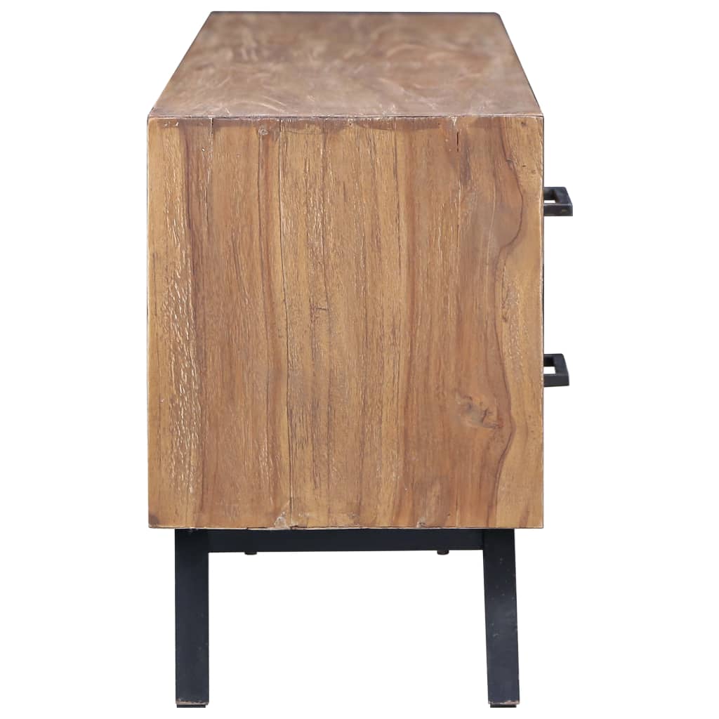 TV Cabinet 120x30x45 cm Solid Teak