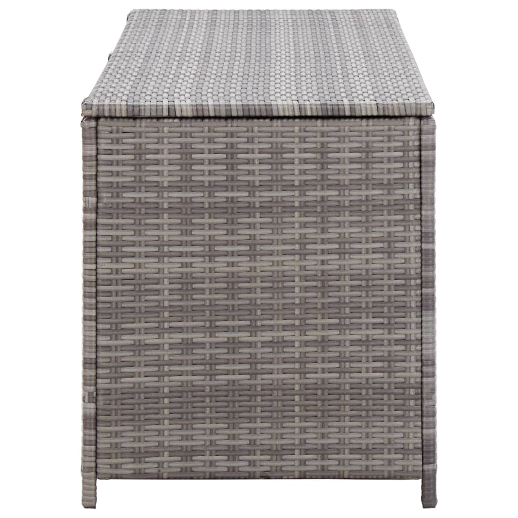 Outdoor Patio Poly Rattan Garden Storage Box Cushion Boxes Chest Cabinet