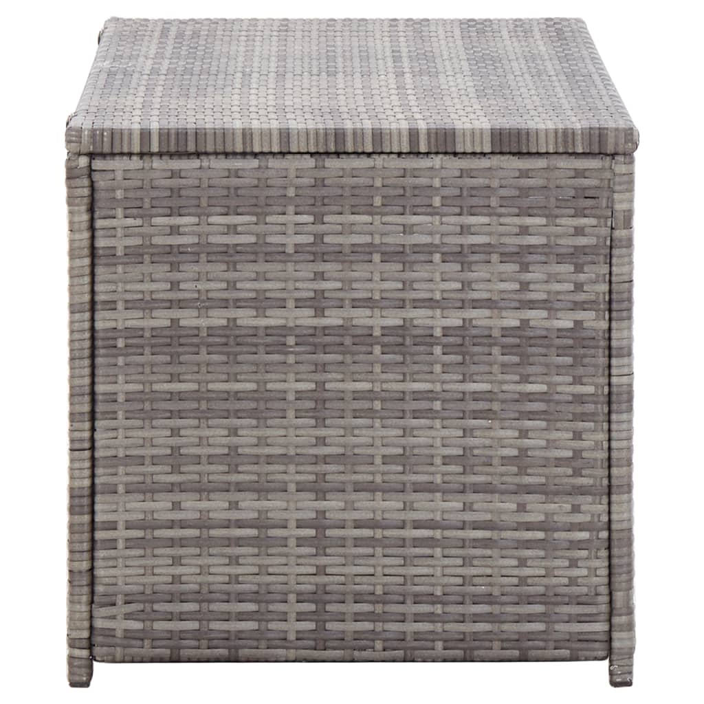 Outdoor Patio Poly Rattan 190L Garden Storage Box Cushion Boxes Cabinet Unit