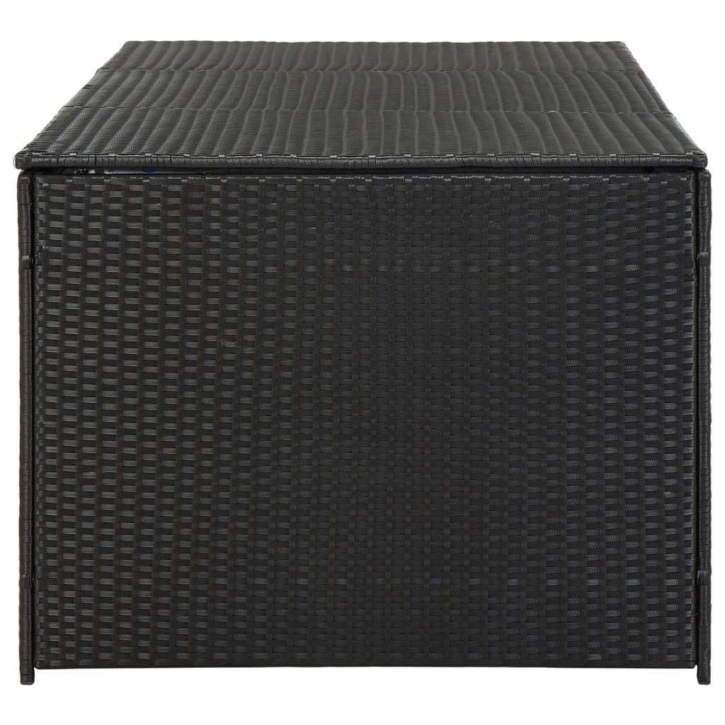 Outdoor Patio Poly Rattan Large Garden Storage Box Cushion Boxes Cabinet Unit