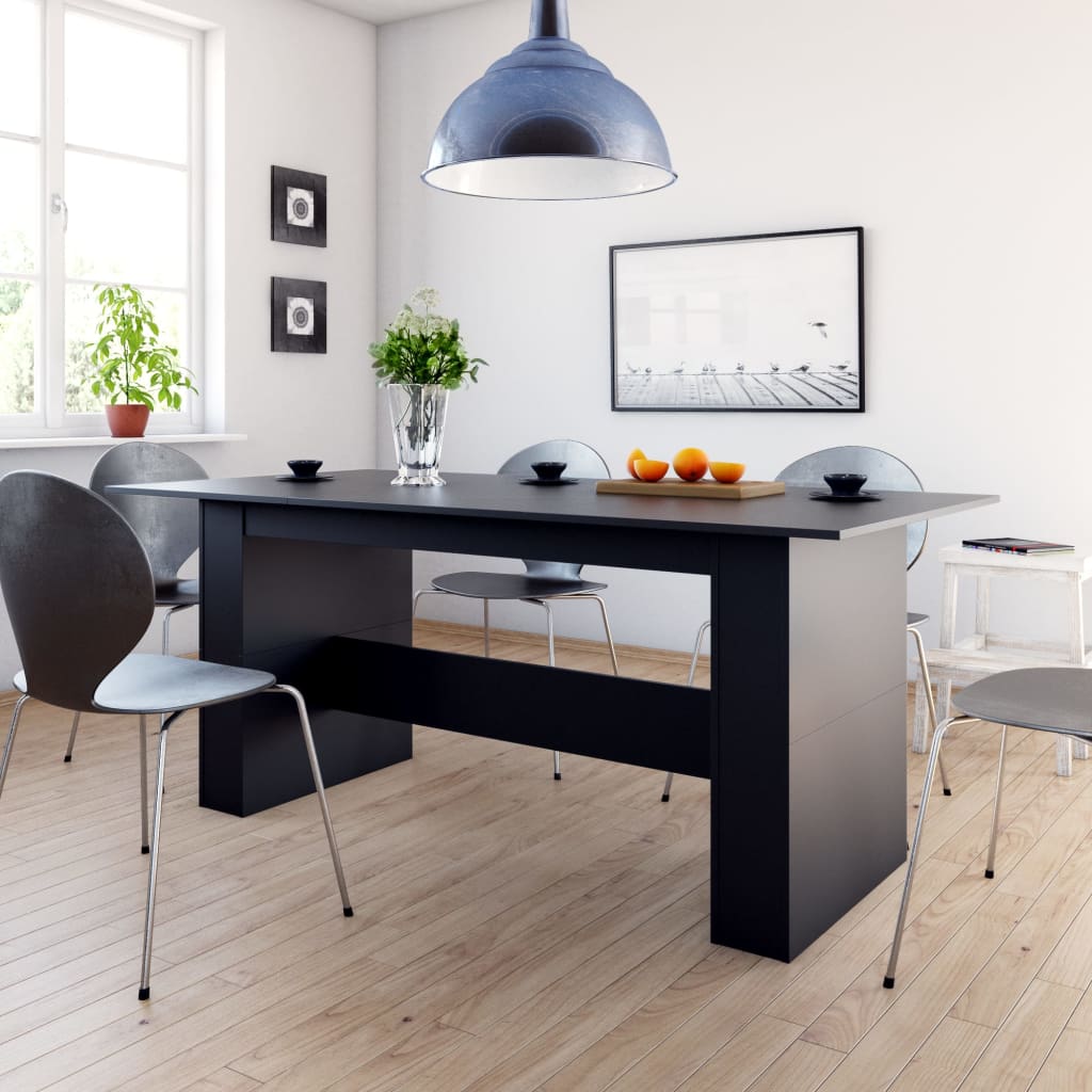 Modern Wooden Large 6 Person Dining Dinner Table Wood Kitchen Tables