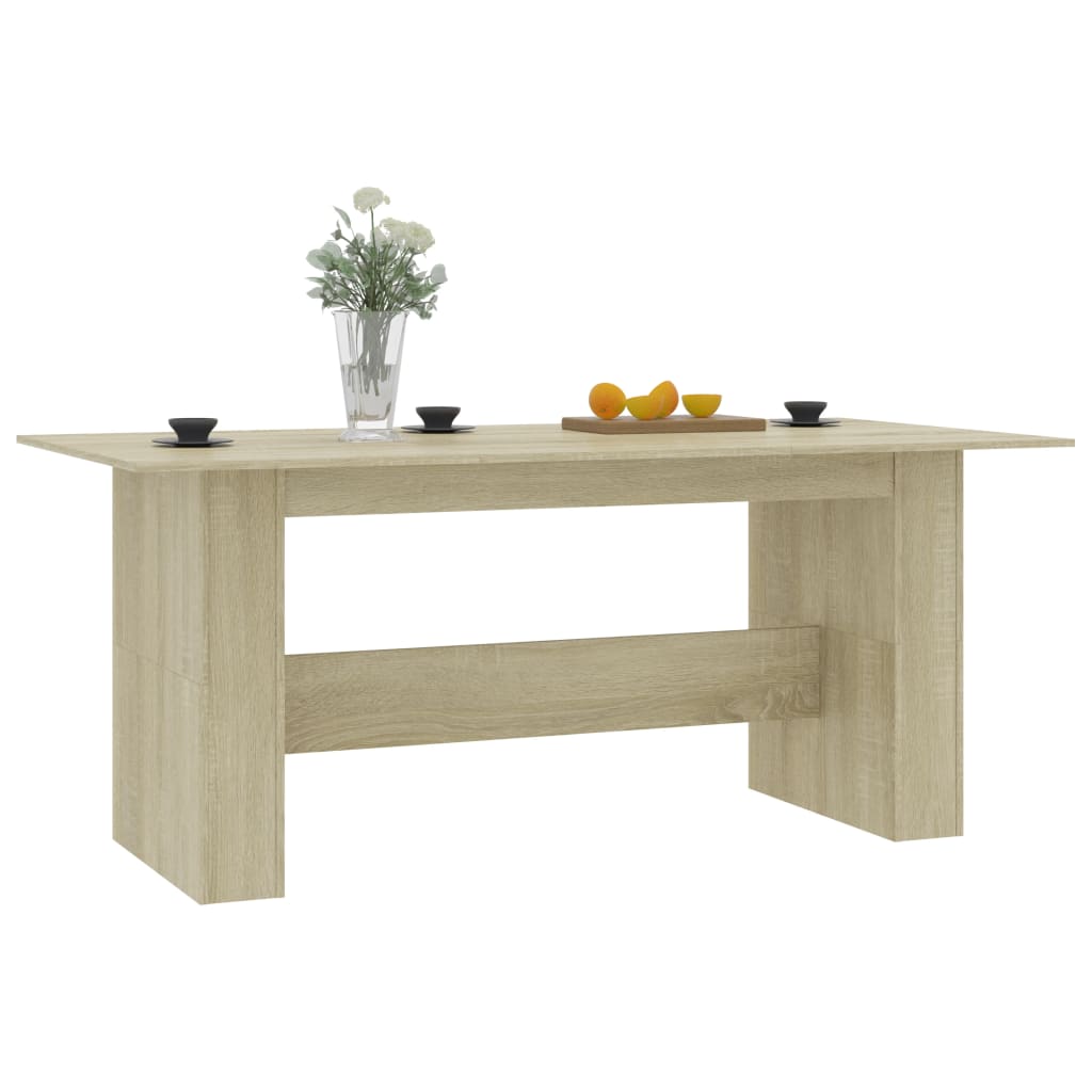 Modern Wooden Large 6 Person Dining Dinner Table Wood Kitchen Tables