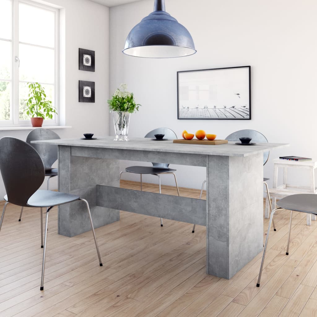 Modern Wooden Large 6 Person Dining Dinner Table Wood Kitchen Tables