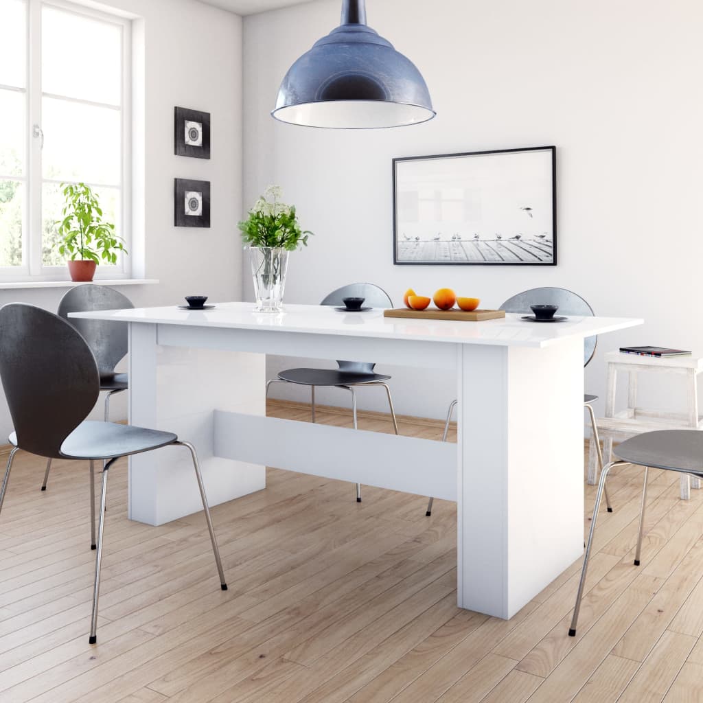 Modern Wooden Large 6 Person Dining Dinner Table Wood Kitchen Tables