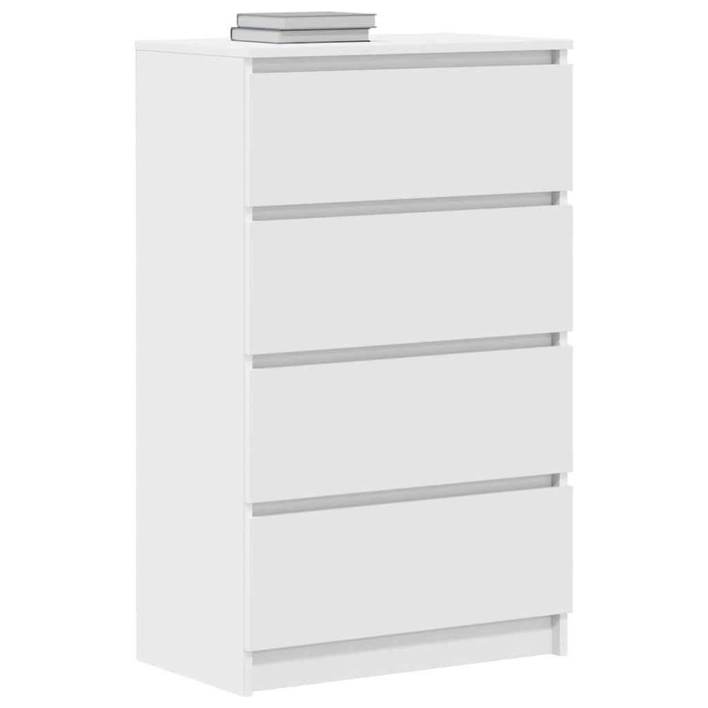 Sideboard White 60x35x98.5 cm Engineered Wood