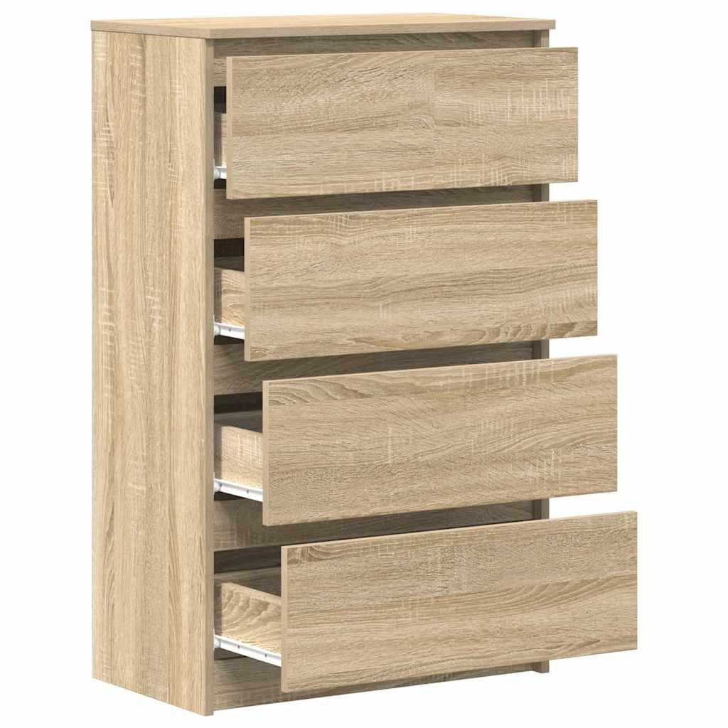 Sideboard Sonoma Oak 60x35x98.5 cm Engineered Wood