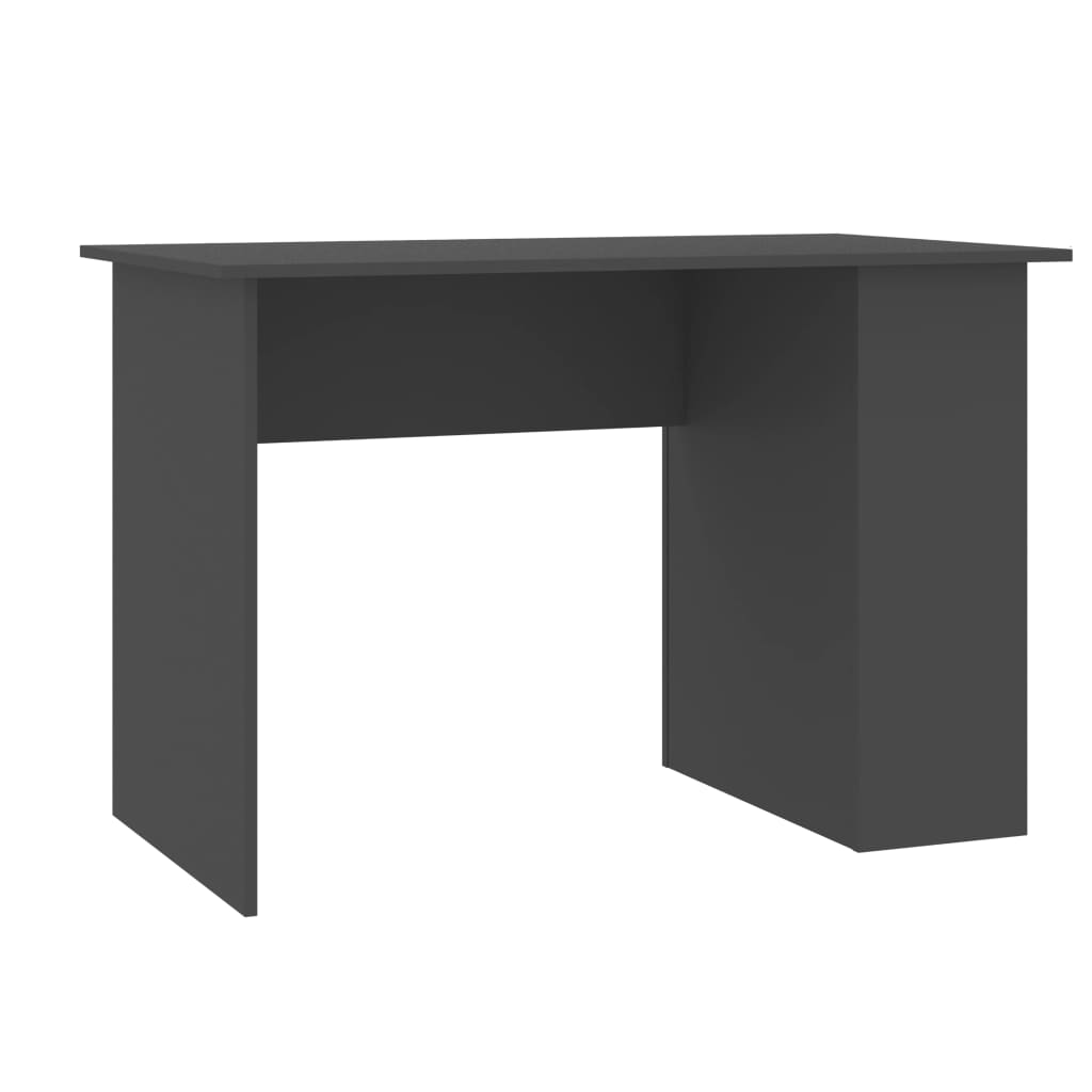 Desk Grey 110x60x73 cm Engineered Wood