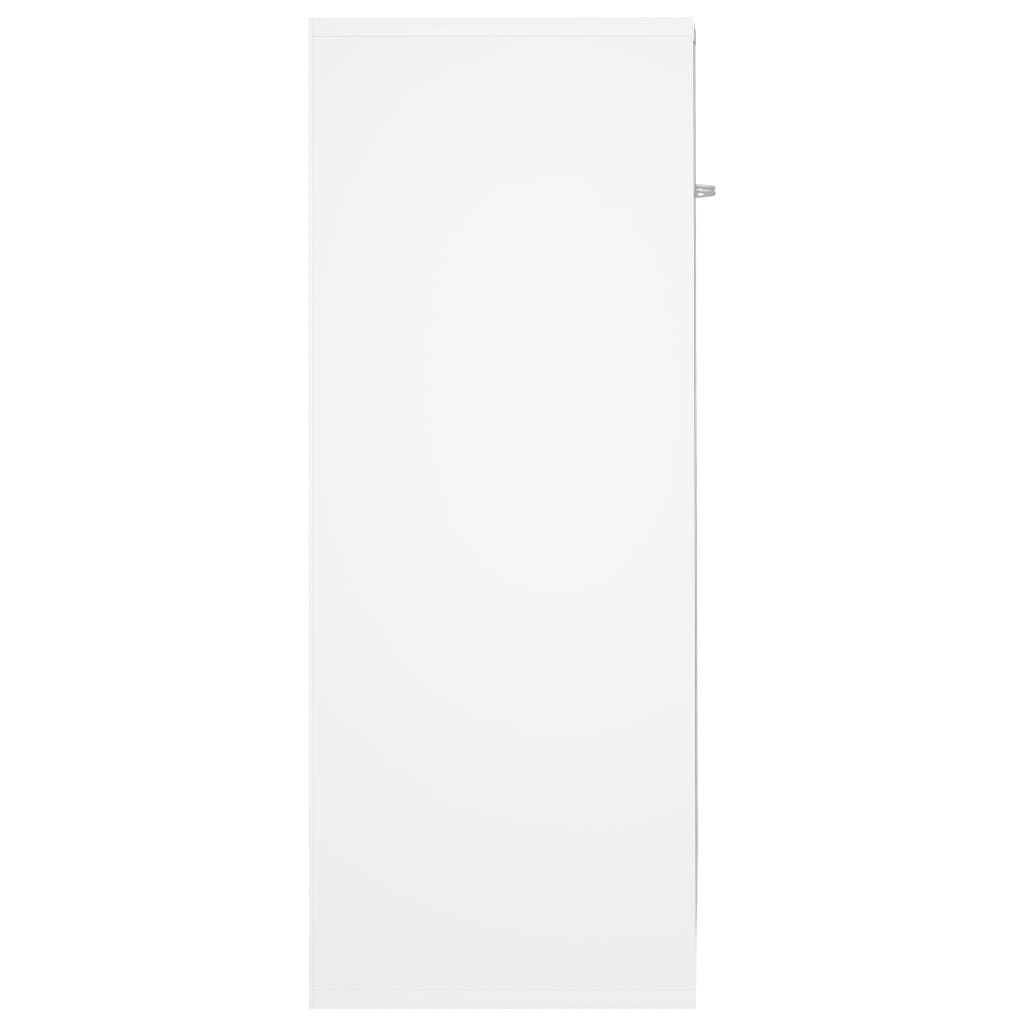 Sideboard White 60x30x75 cm Engineered Wood