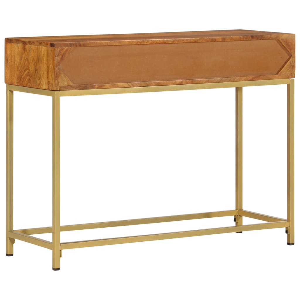 Console Table 100x35x76 cm Solid Acacia Wood