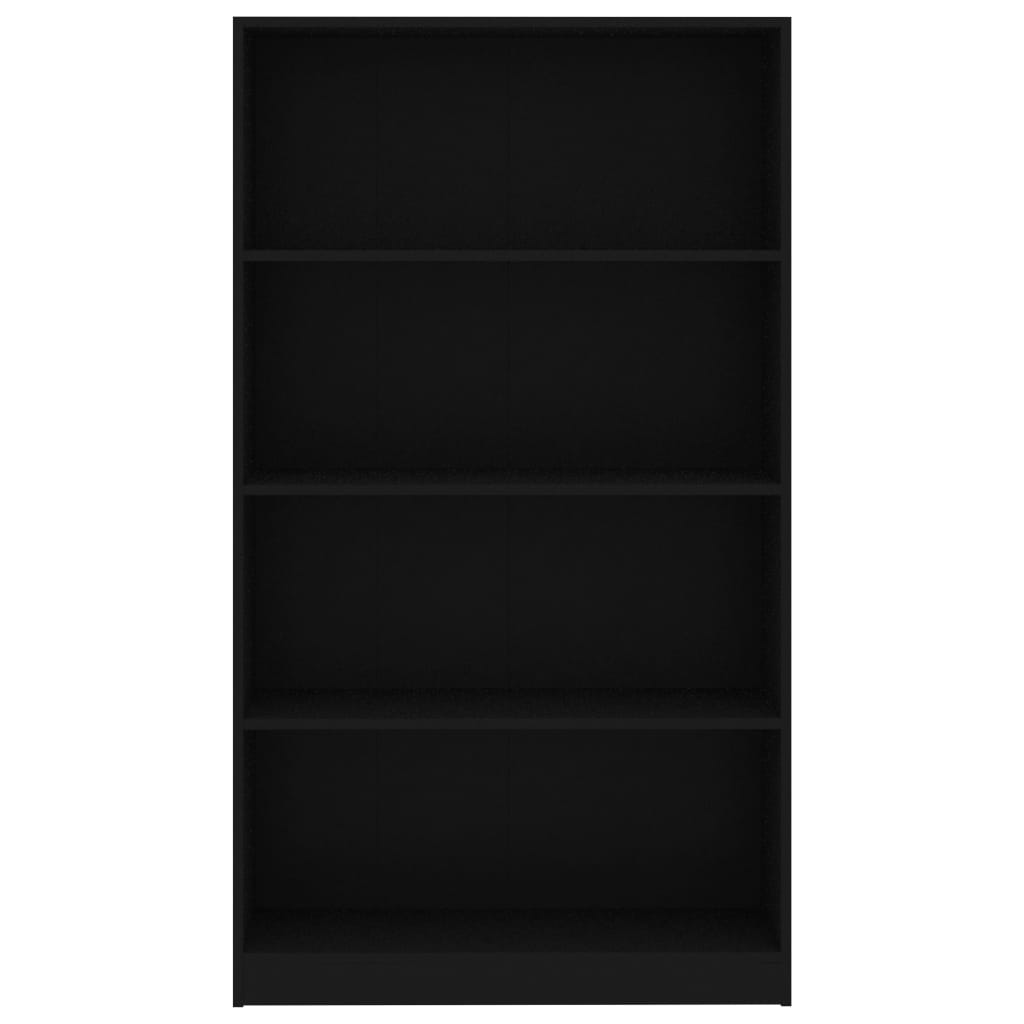 Modern Wooden 4-Tier Open Bookcase Book Storage Cabinet Unit Shelving Wood
