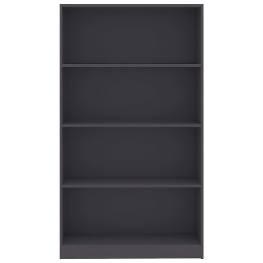 Modern Wooden 4-Tier Open Bookcase Book Storage Cabinet Unit Shelving Wood