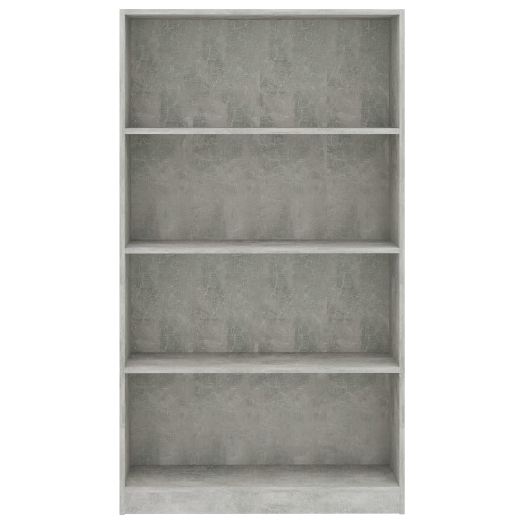 Modern Wooden 4-Tier Open Bookcase Book Storage Cabinet Unit Shelving Wood