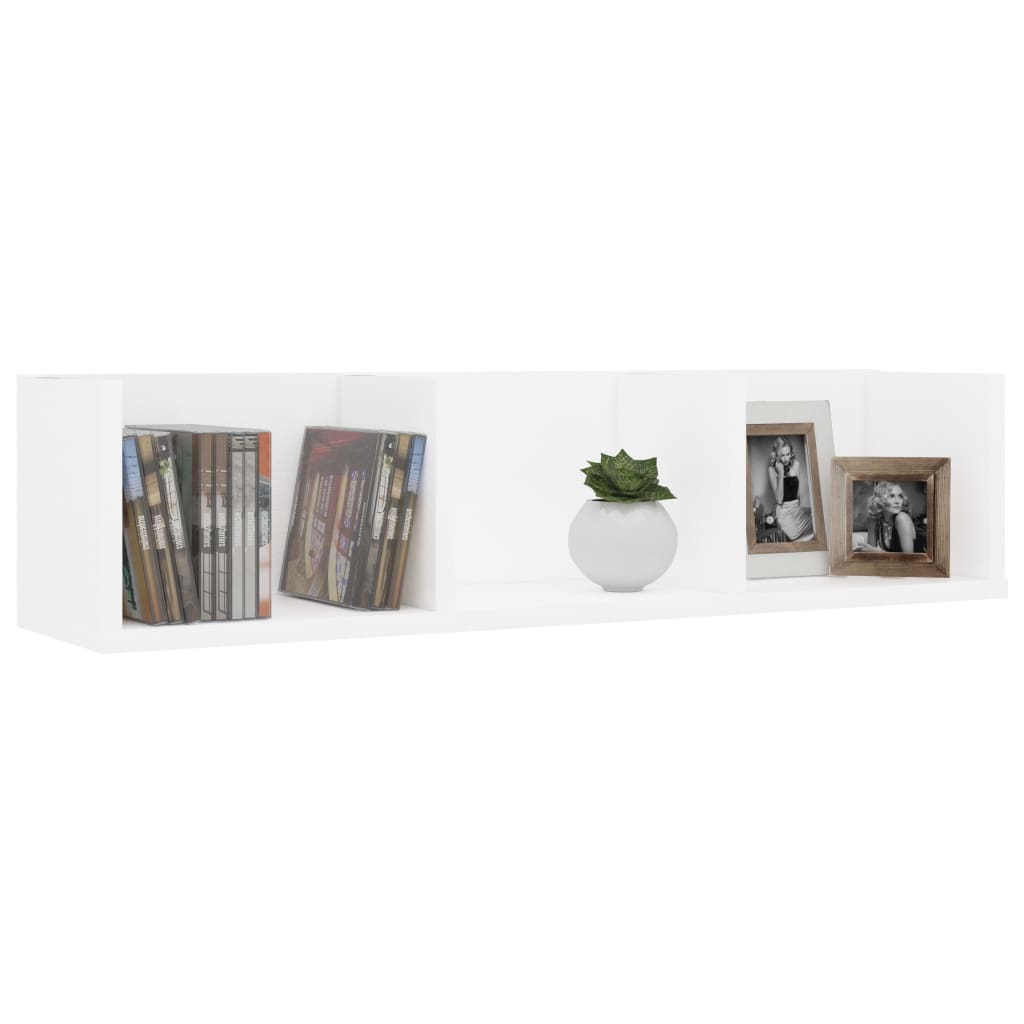 Cd Wall Shelf 75X18X18 Cm Engineered Wood