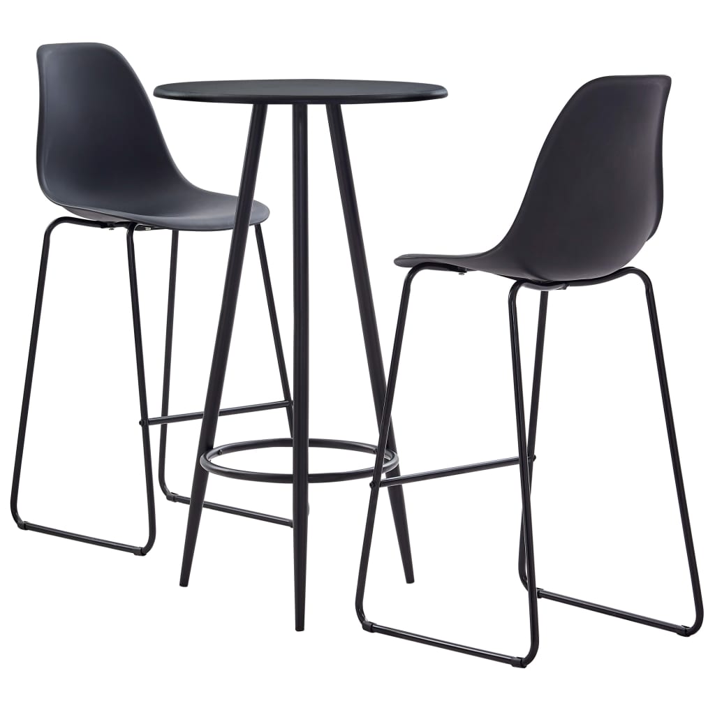 3 Piece Bar Set Plastic