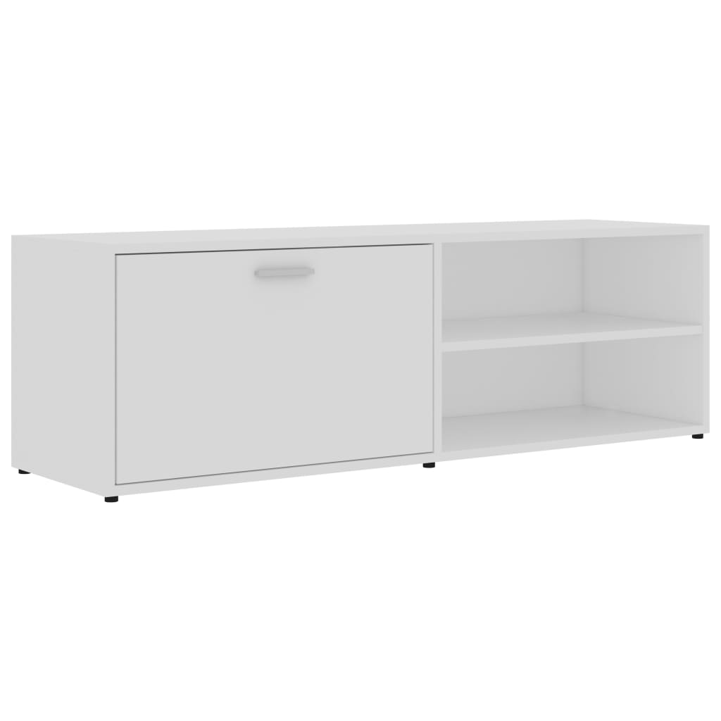 Modern Wooden 47 Inch TV Tele Stand Unit Cabinet With Door & Open Storage