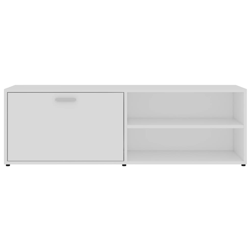 Modern Wooden 47 Inch TV Tele Stand Unit Cabinet With Door & Open Storage