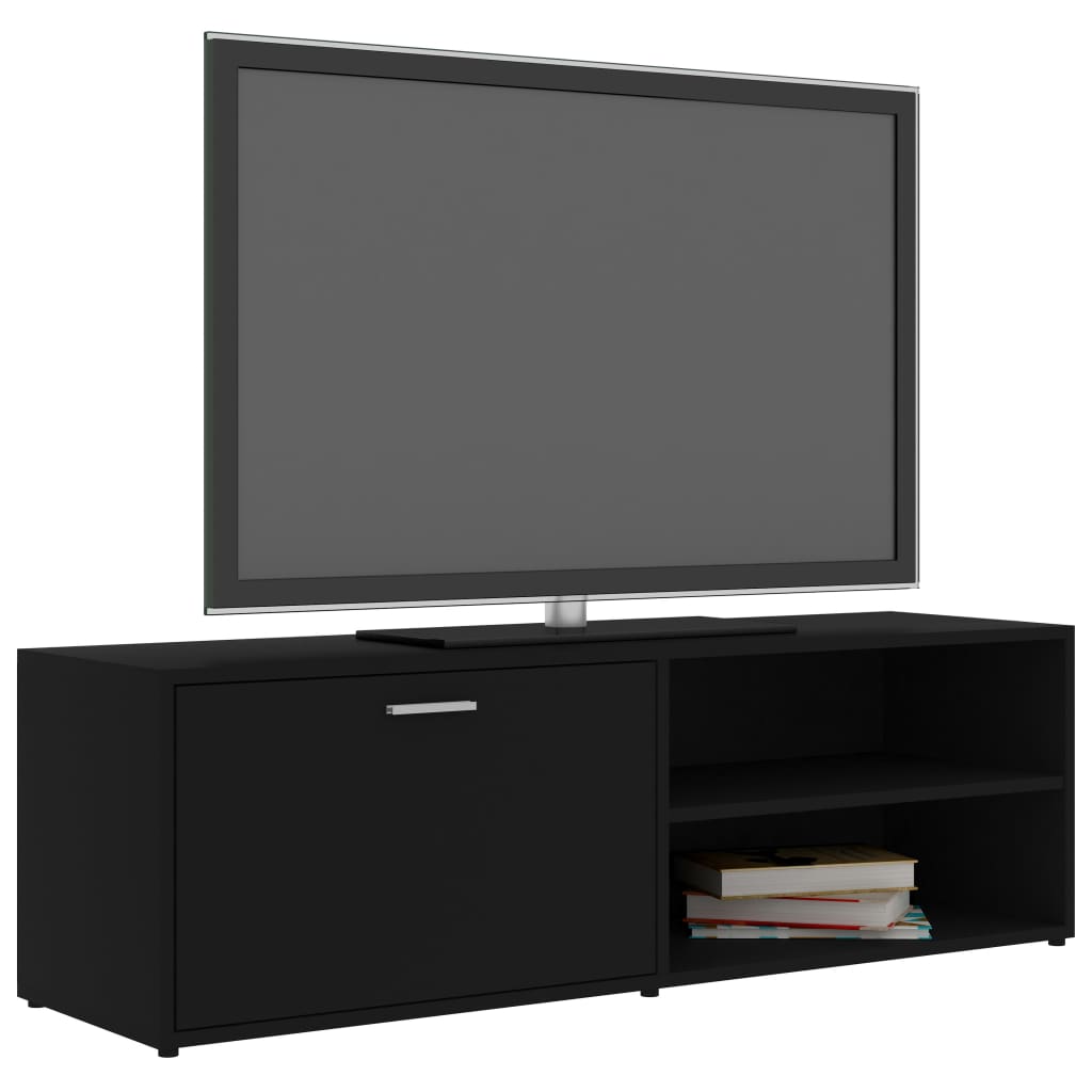 Modern Wooden 47 Inch TV Tele Stand Unit Cabinet With Door & Open Storage