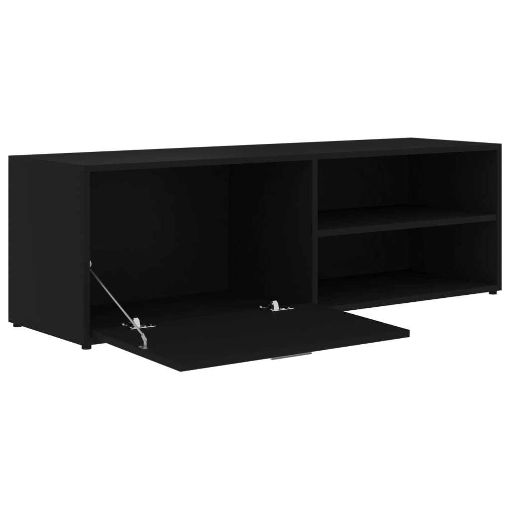 Modern Wooden 47 Inch TV Tele Stand Unit Cabinet With Door & Open Storage