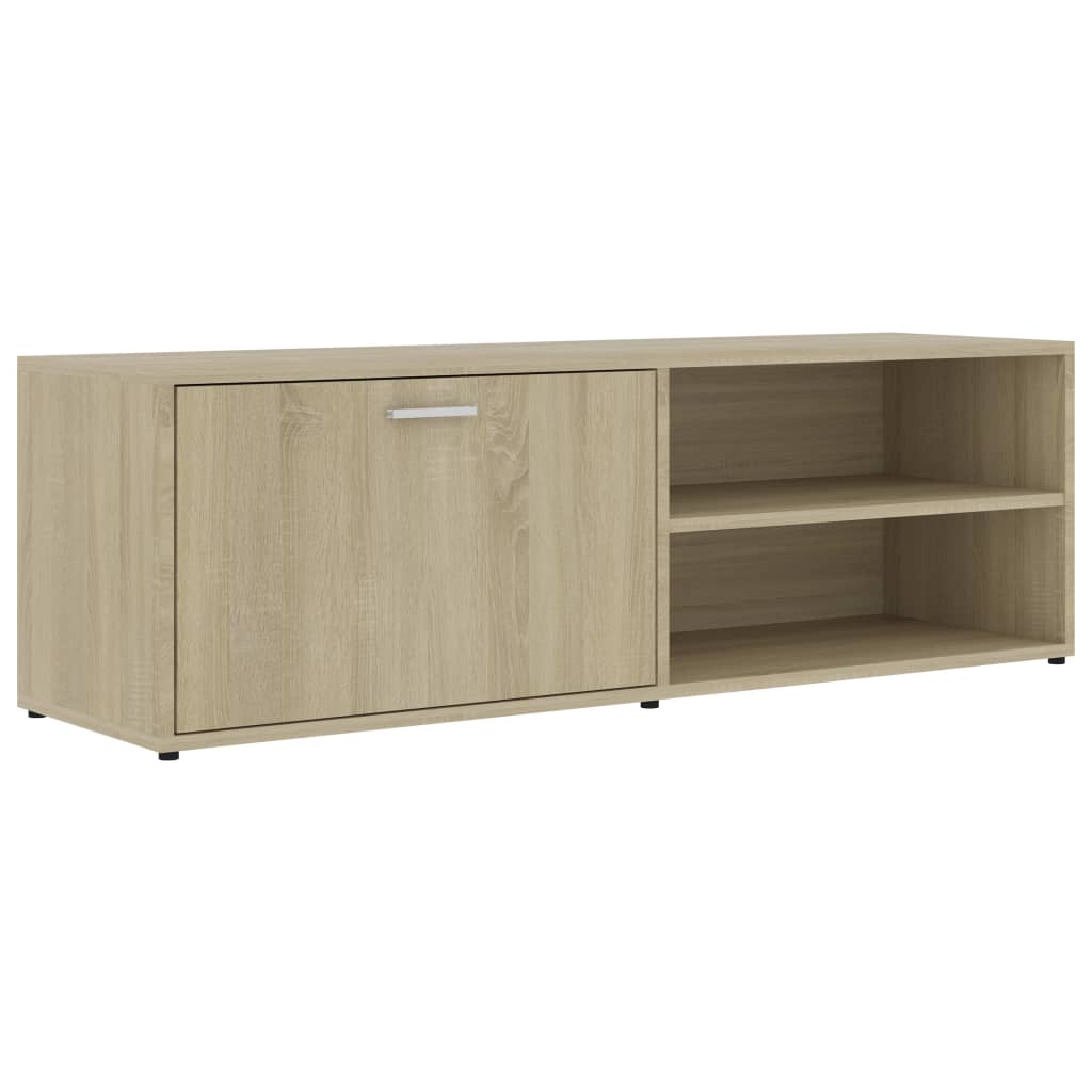 Modern Wooden 47 Inch TV Tele Stand Unit Cabinet With Door & Open Storage