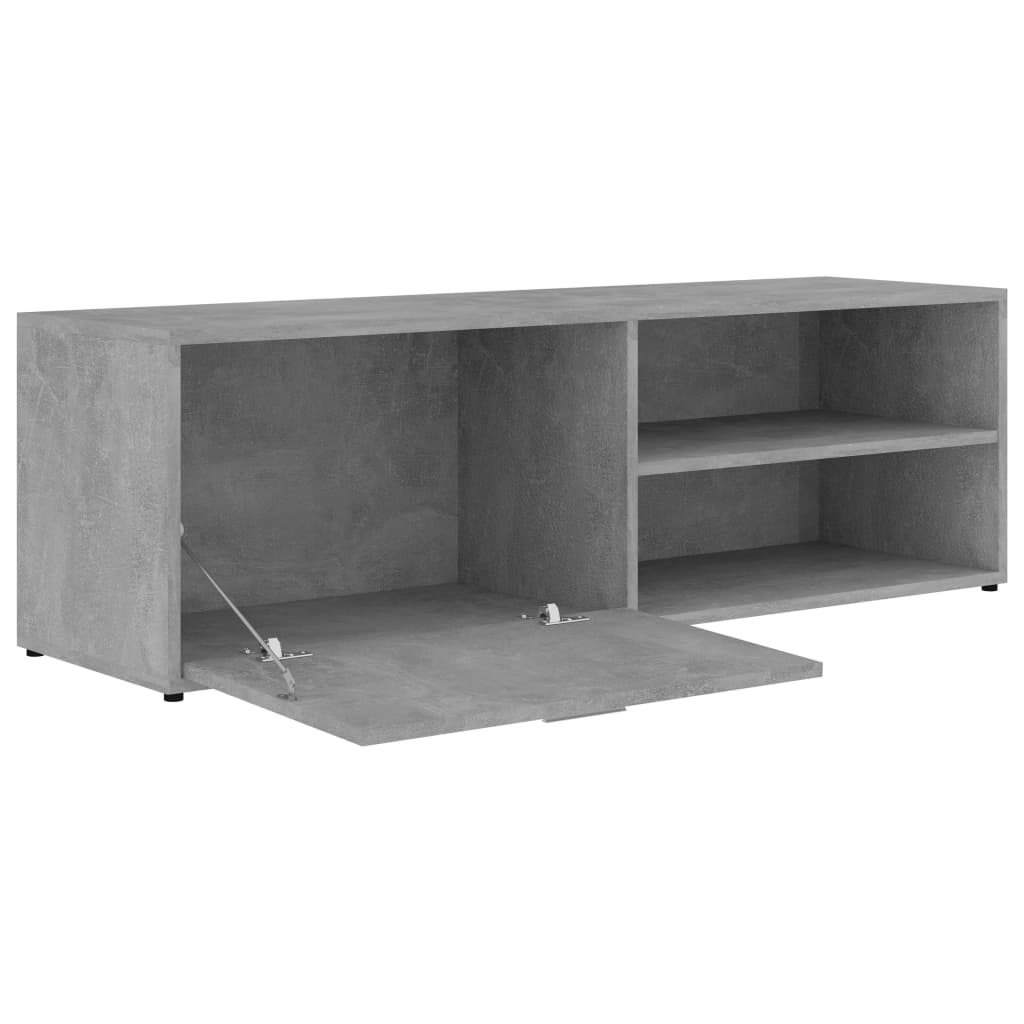 Modern Wooden 47 Inch TV Tele Stand Unit Cabinet With Door & Open Storage