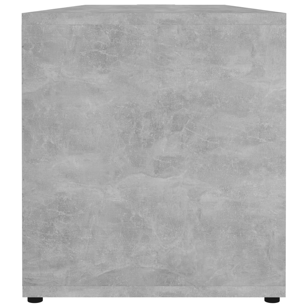 Modern Wooden 47 Inch TV Tele Stand Unit Cabinet With Door & Open Storage