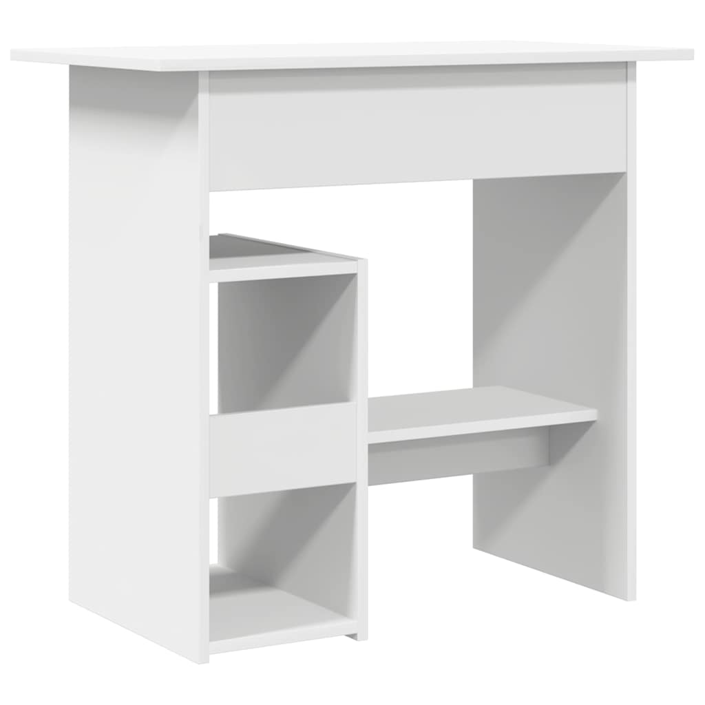 Modern Wooden Home Office Computer Desk Table With Keyboard Tray Storage