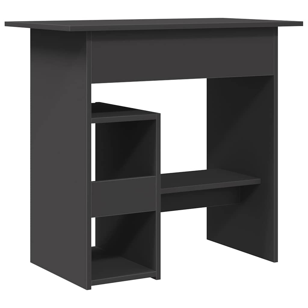 Modern Wooden Home Office Computer Desk Table With Keyboard Tray Storage