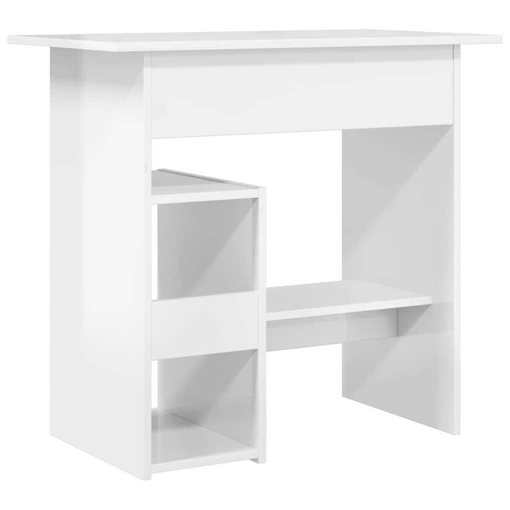 Modern Wooden Home Office Computer Desk Table With Keyboard Tray Storage