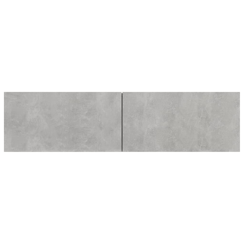 TV Cabinet Concrete Grey 120x30x30 cm Engineered Wood