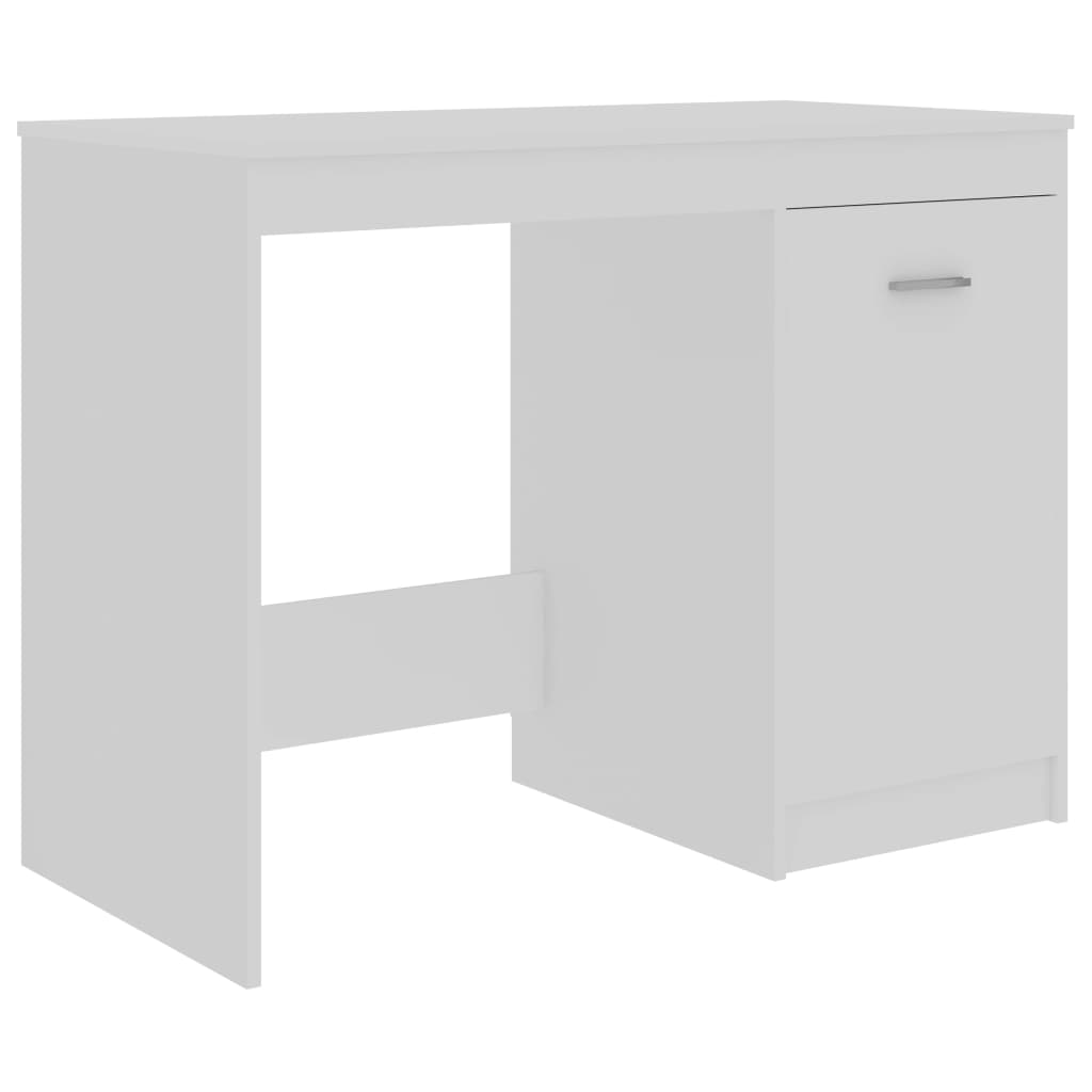 Modern Wooden Home Office Computer Desk Table With Storage Cupboard Wood