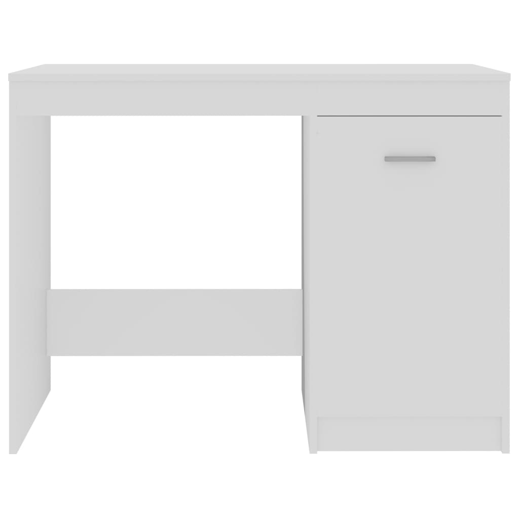 Modern Wooden Home Office Computer Desk Table With Storage Cupboard Wood