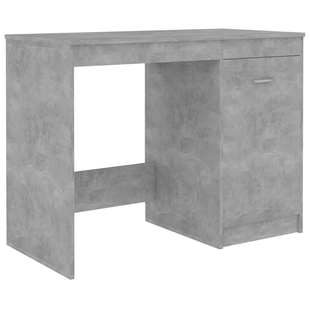 Modern Wooden Home Office Computer Desk Table With Storage Cupboard Wood