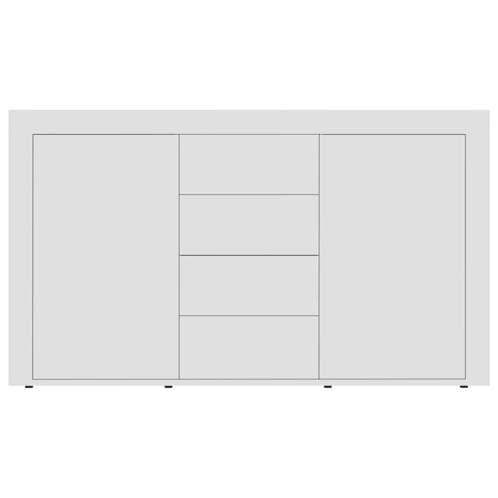 Sideboard White 120x36x69 cm Engineered Wood