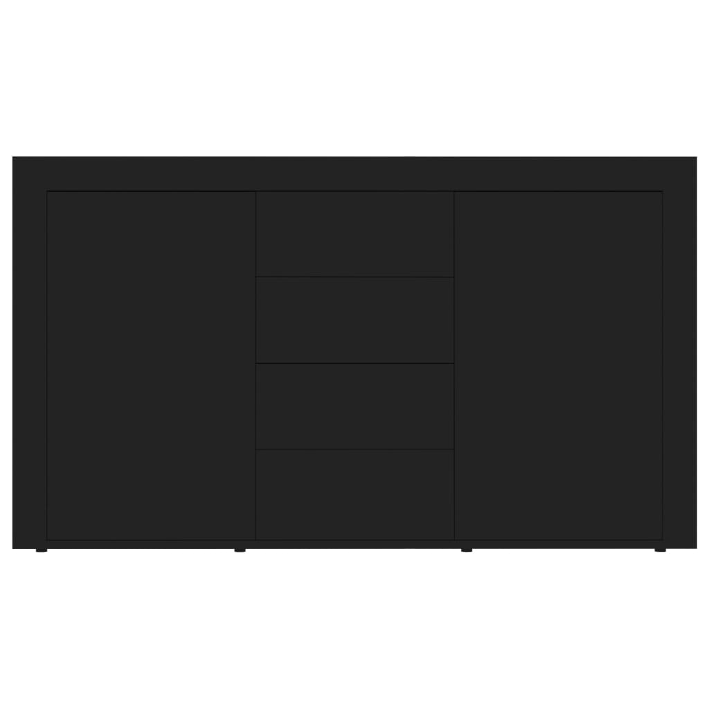 Sideboard Black 120x36x69 cm Engineered Wood