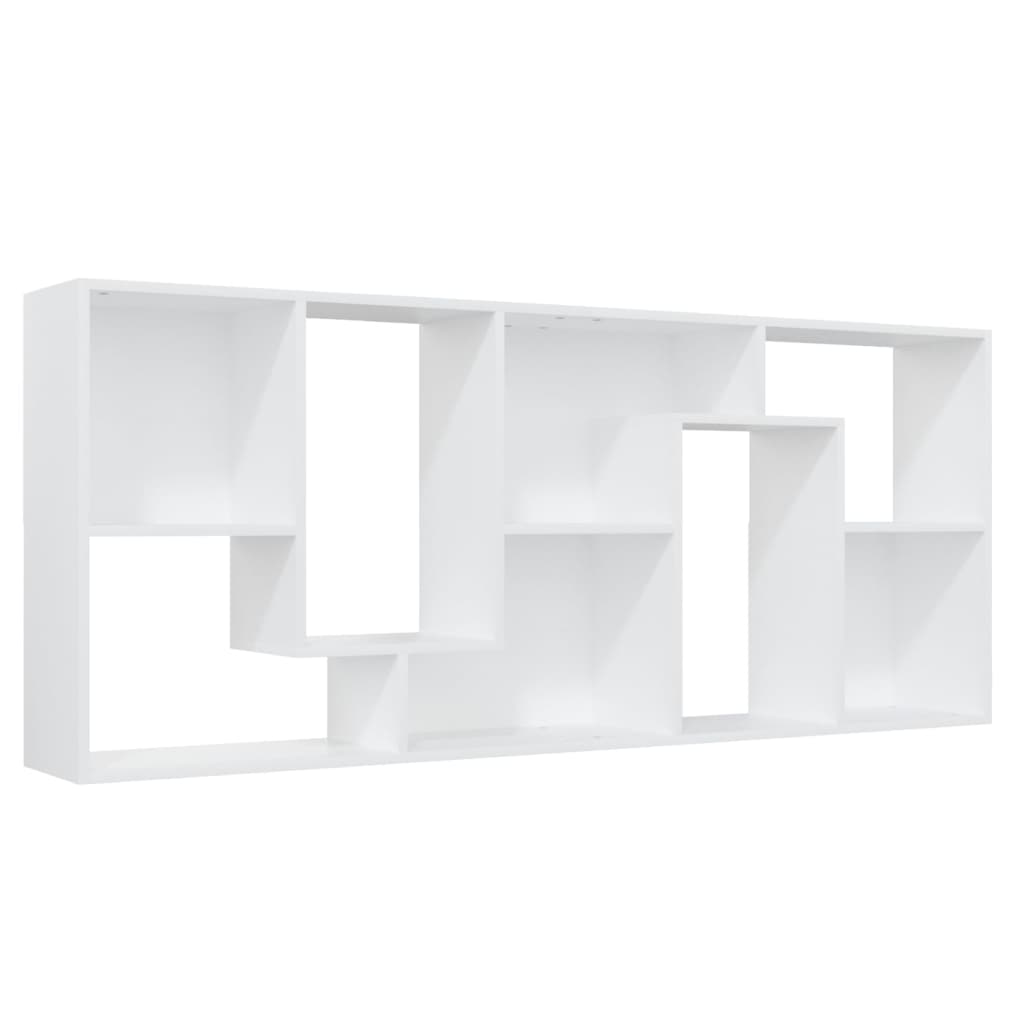 Modern Wooden Tall Open Bookcase Book Storage Cabinet Shelving Storage Display
