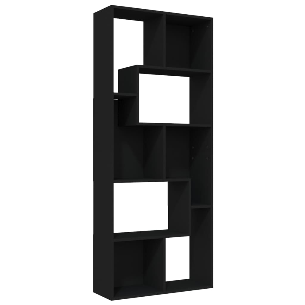 Modern Wooden Tall Open Bookcase Book Storage Cabinet Shelving Storage Display