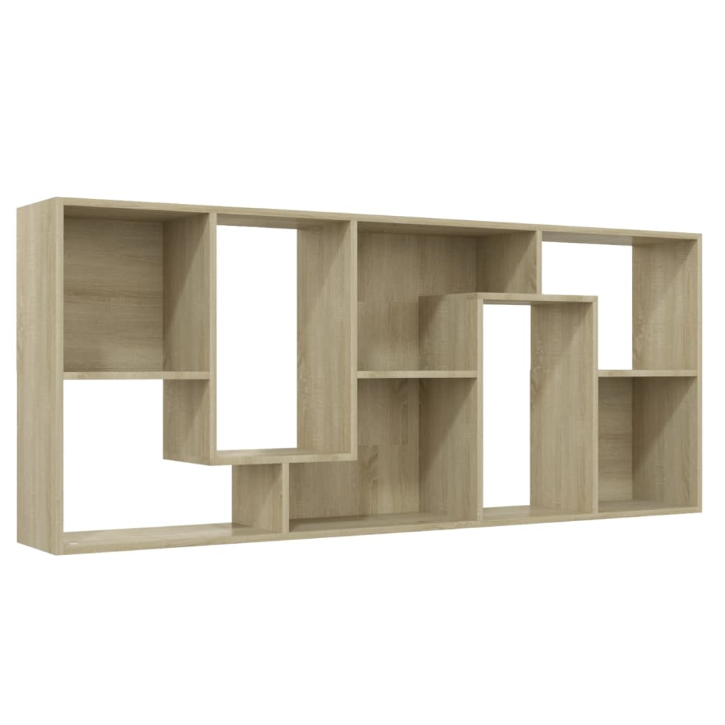 Modern Wooden Tall Open Bookcase Book Storage Cabinet Shelving Storage Display