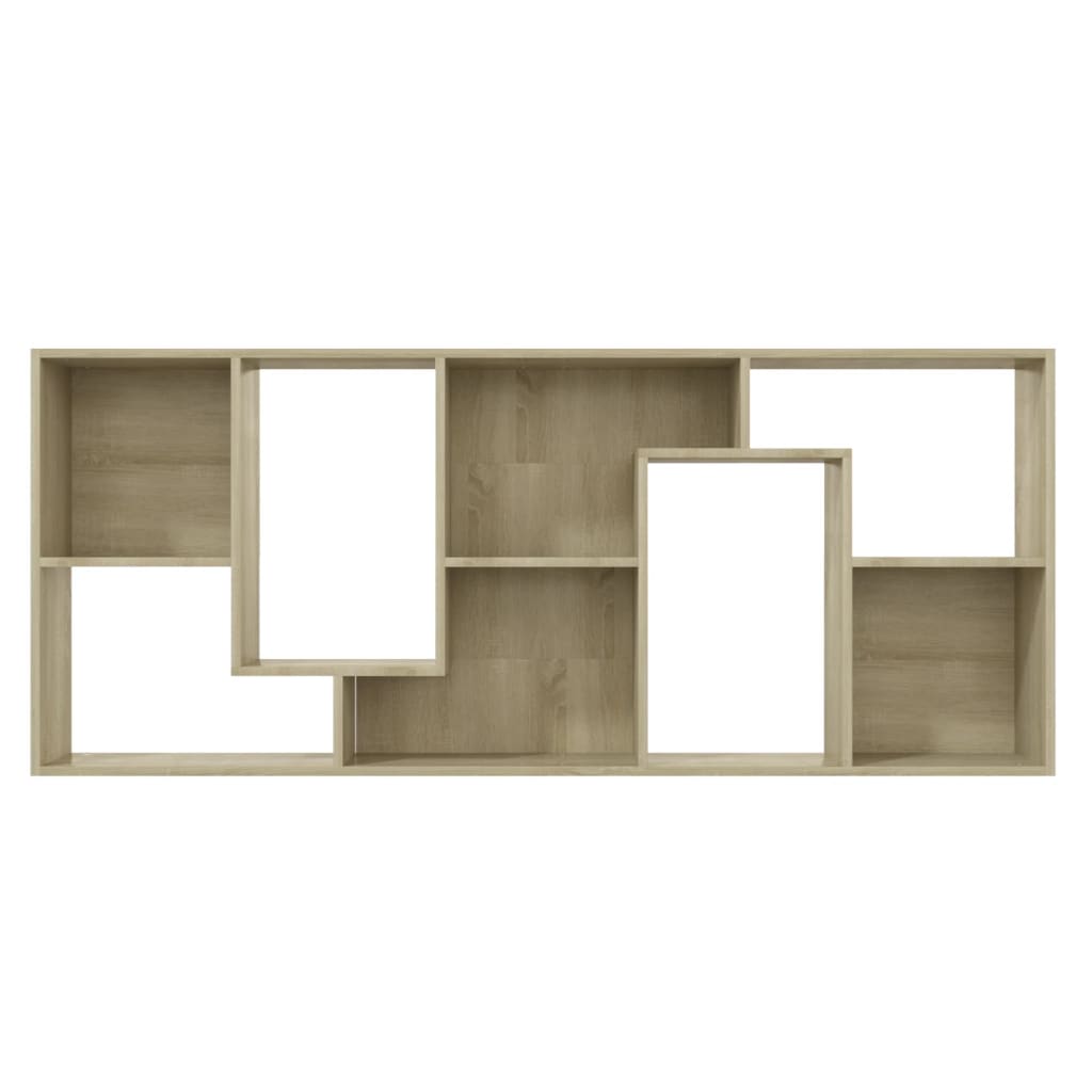 Modern Wooden Tall Open Bookcase Book Storage Cabinet Shelving Storage Display