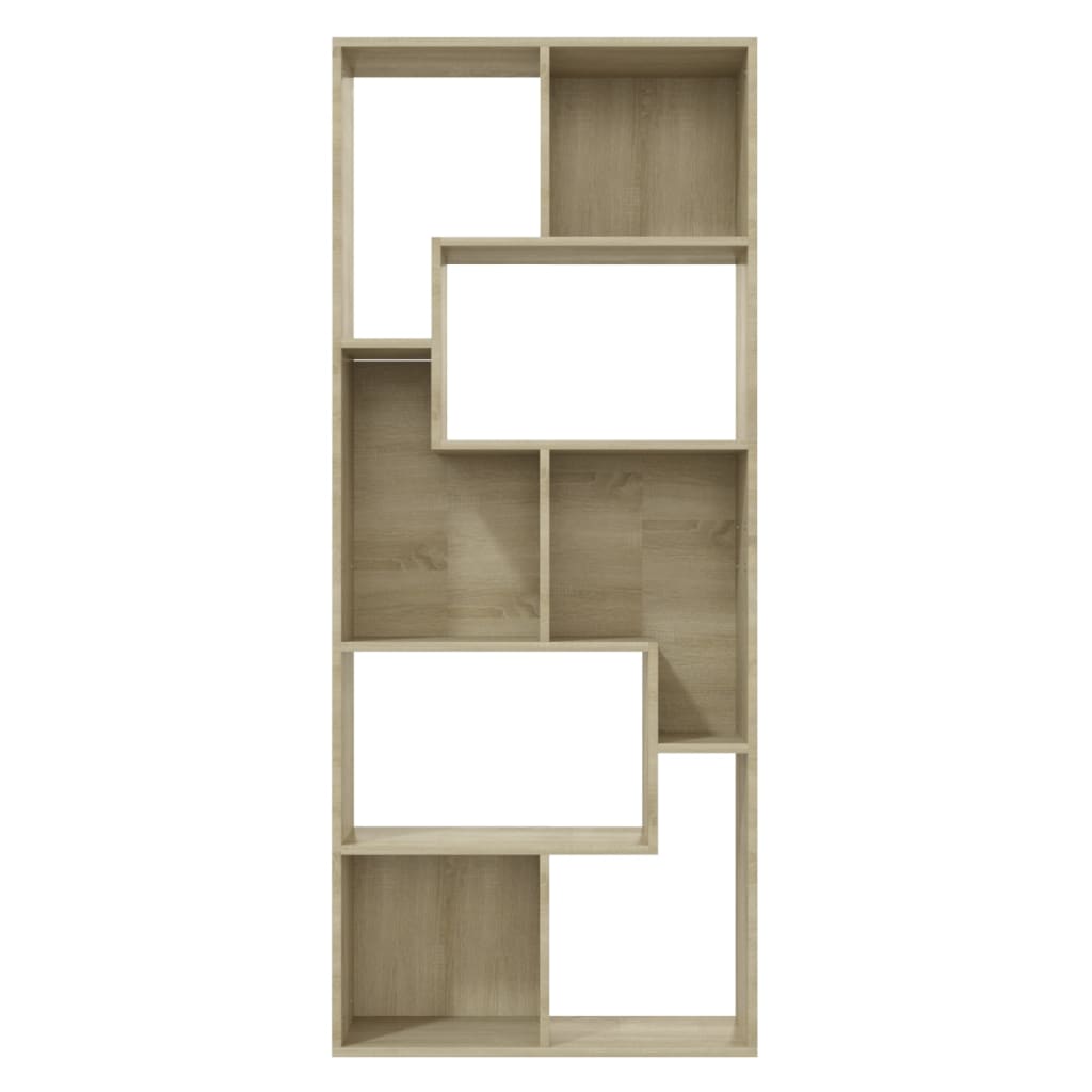 Modern Wooden Tall Open Bookcase Book Storage Cabinet Shelving Storage Display